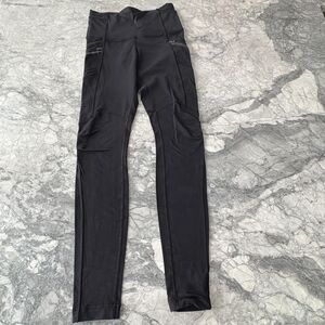 Lululemon Athletica Stretchy Full Length Leggings Black 4